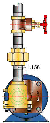 Burks Pump with a Strainer