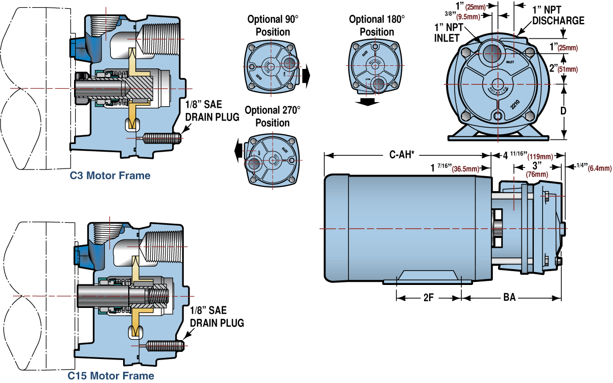 T41 - C3 & C15 Motor Frames